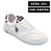 U.s. polo assn, pantofi sport white bent001