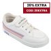 U.s. polo assn, pantofi sport copii white pink jamal-3fx