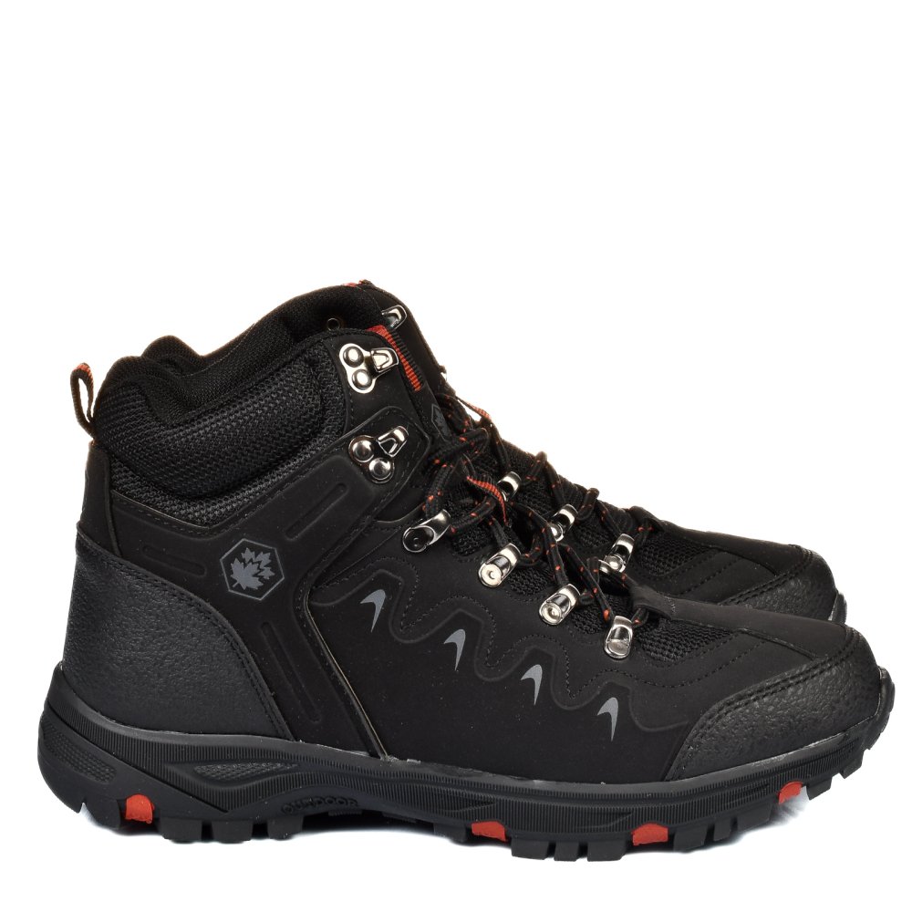 LUMBERJACK, GHETE SPORT BLACK NURBURG