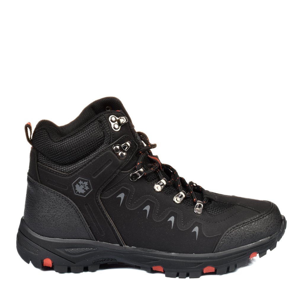 LUMBERJACK, GHETE SPORT BLACK NURBURG