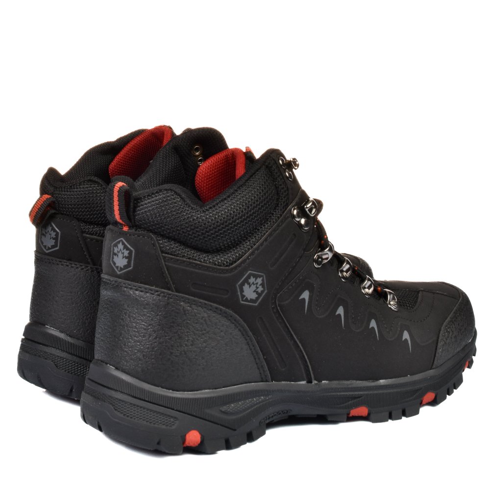 LUMBERJACK, GHETE SPORT BLACK NURBURG