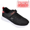 KINETIX, PANTOFI SPORT COPII BLACK FROZEY-JR