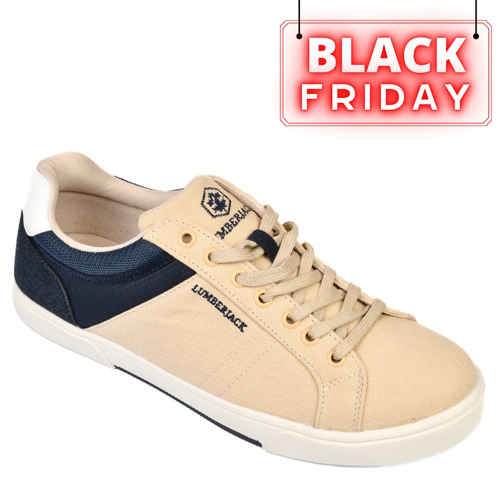 LUMBERJACK, PANTOFI SPORT BEIGE CARLO