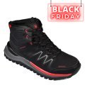 LUMBERJACK, GHETE SPORT BLACK RED MARY-HI