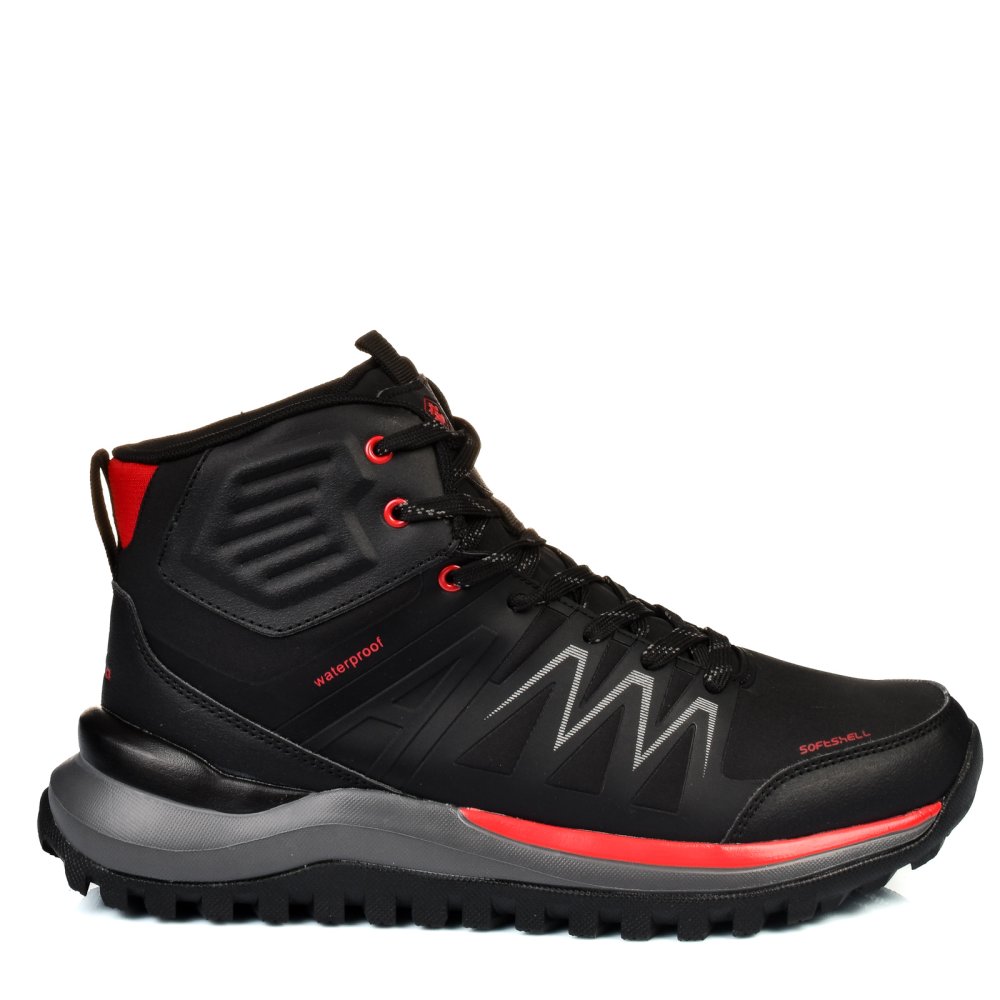 LUMBERJACK, GHETE SPORT BLACK RED MARY-HI