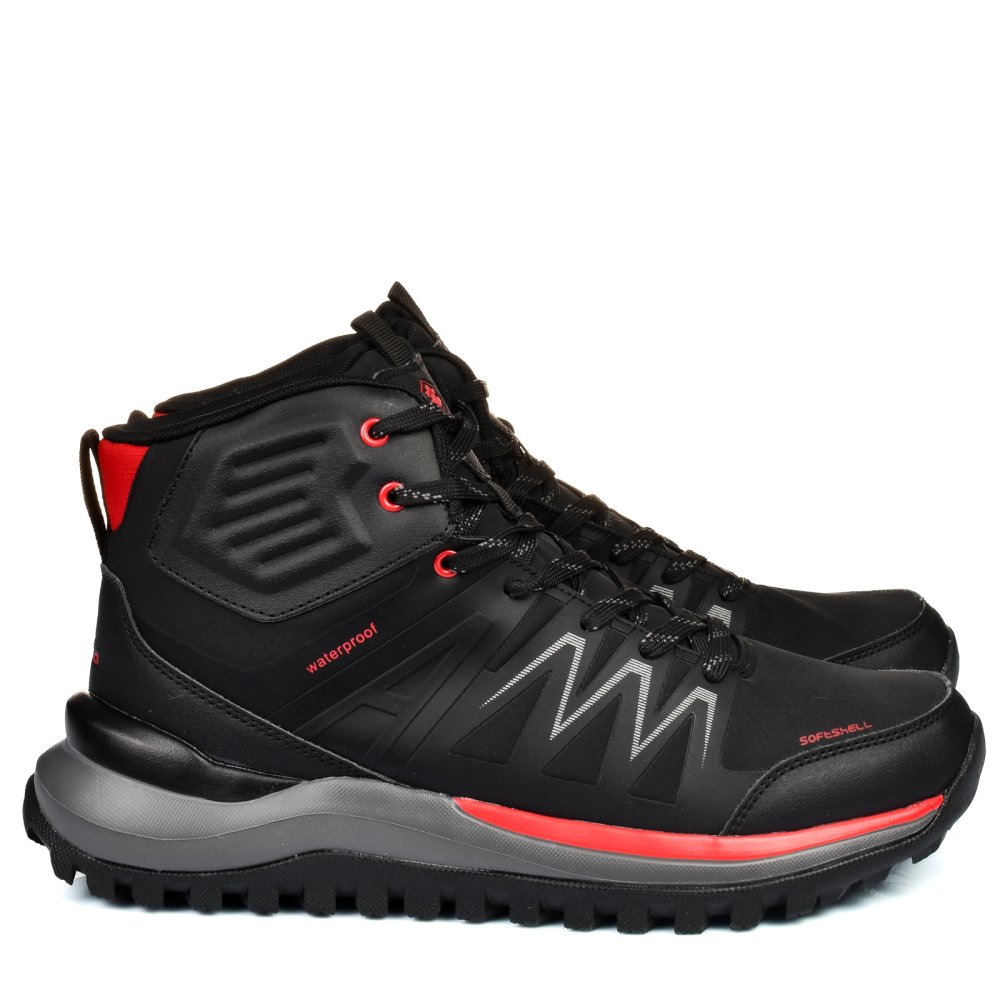 LUMBERJACK, GHETE SPORT BLACK RED MARY-HI