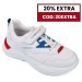 Lumberjack, pantofi sport copii white bull