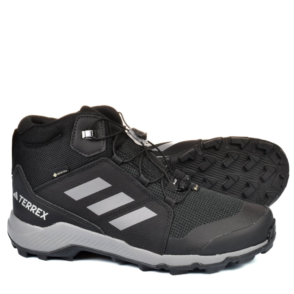 ADIDAS, PANTOFI SPORT TERREX MID GTX K BLACK