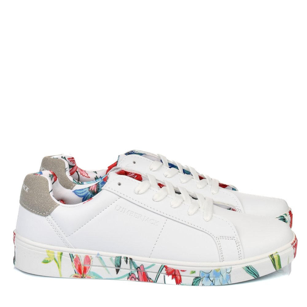 LUMBERJACK, PANTOFI SPORT WHITE DELBIN