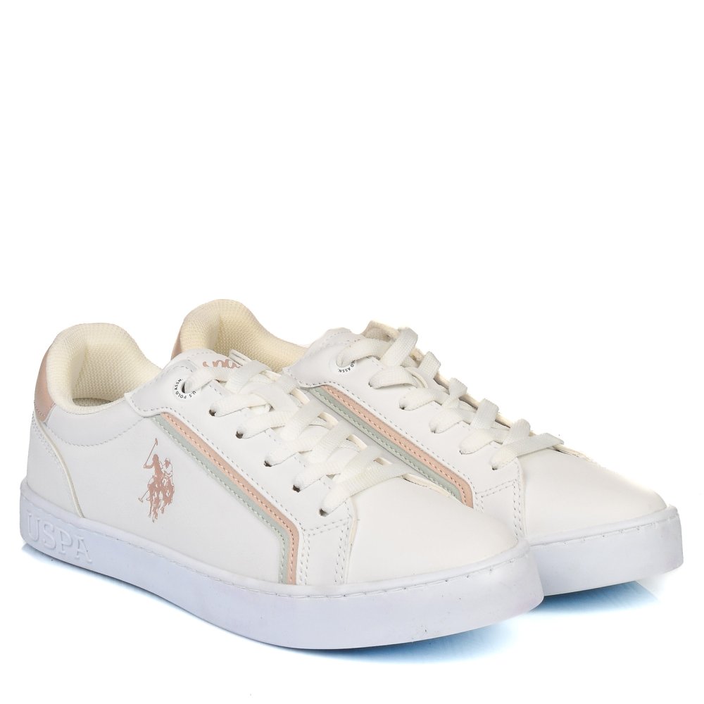 U.S. POLO ASSN, PANTOFI SPORT WHITE FLEYA-3FX