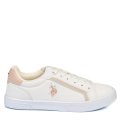 U.S. POLO ASSN, PANTOFI SPORT WHITE FLEYA-3FX