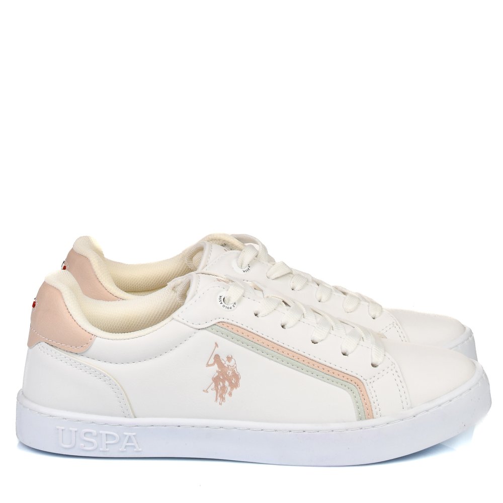 U.S. POLO ASSN, PANTOFI SPORT WHITE FLEYA-3FX