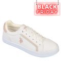 U.S. POLO ASSN, PANTOFI SPORT WHITE FLEYA-3FX