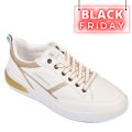 LUMBERJACK, PANTOFI SPORT WHITE GOLD GINA