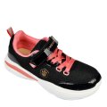 LUMBERJACK, PANTOFI SPORT COPII BLACK PINK CANS