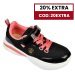 Lumberjack, pantofi sport copii black pink cans