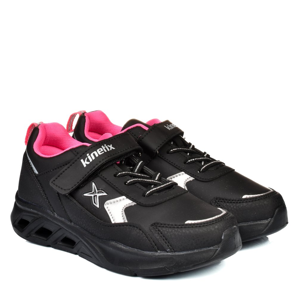 KINETIX, PANTOFI SPORT COPII BLACK FERGUS