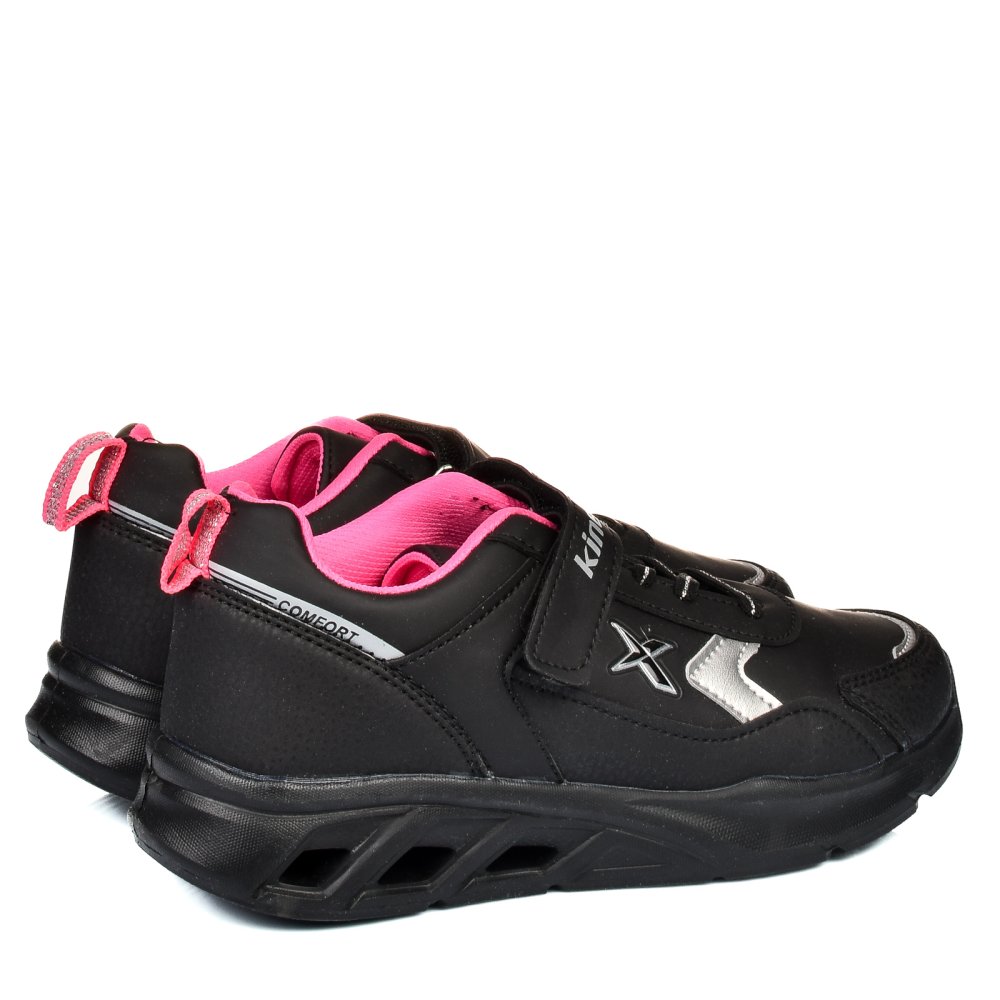 KINETIX, PANTOFI SPORT COPII BLACK FERGUS