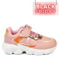 LUMBERJACK, PANTOFI SPORT COPII PINK KIERA