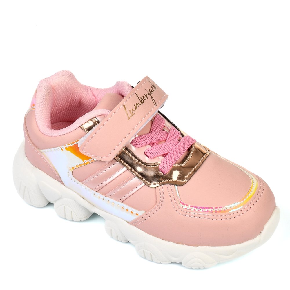 LUMBERJACK, PANTOFI SPORT COPII PINK KIERA