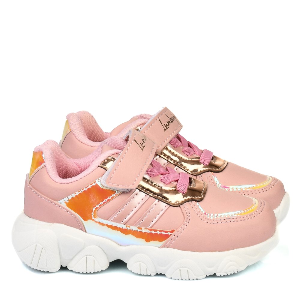 LUMBERJACK, PANTOFI SPORT COPII PINK KIERA