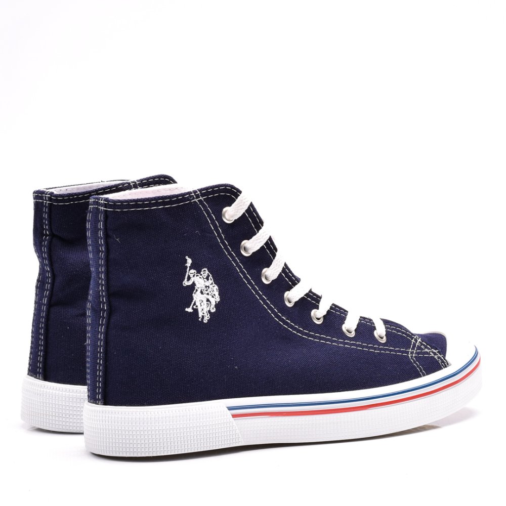 U.S. POLO ASSN, PANTOFI SPORT INALTI NAVY PENELOPE-H1FX