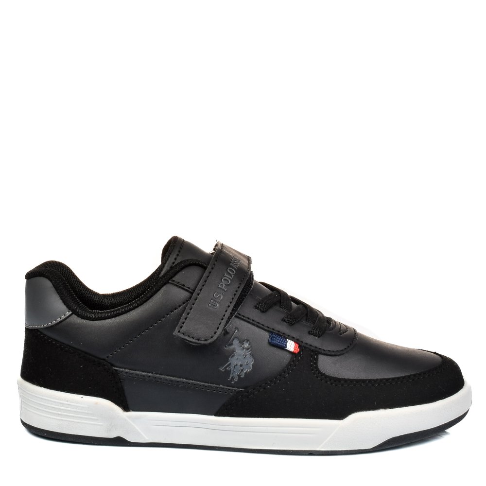 U.S. POLO ASSN, PANTOFI SPORT COPII BLACK CLINE