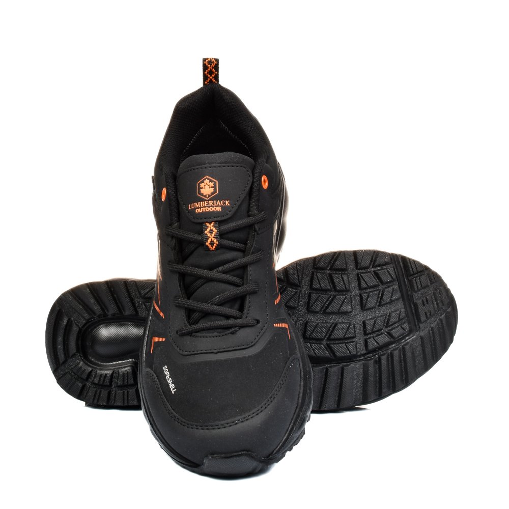 LUMBERJACK, PANTOFI SPORT IMPERMEABILI BLACK JOSEP