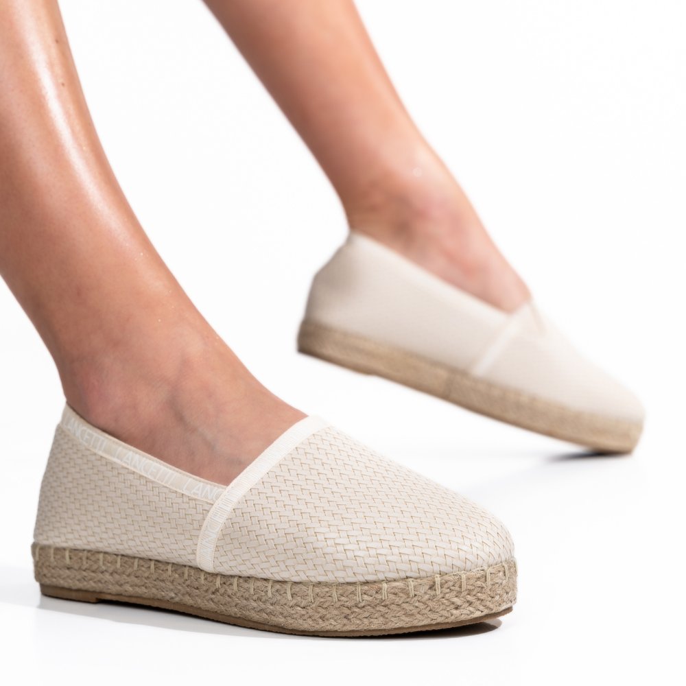 ESPADRILE BEIGE LSPT102SD