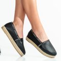 ESPADRILE BLACK LSPT102SD