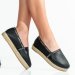 Espadrile black lspt102sd