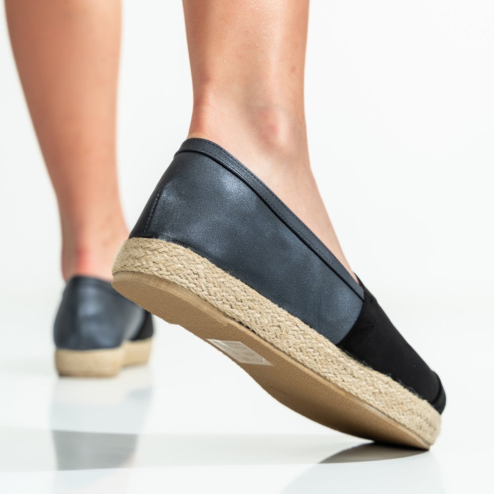 ESPADRILE BLACK LSPT104SD