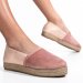 Espadrile pink lspt104sd