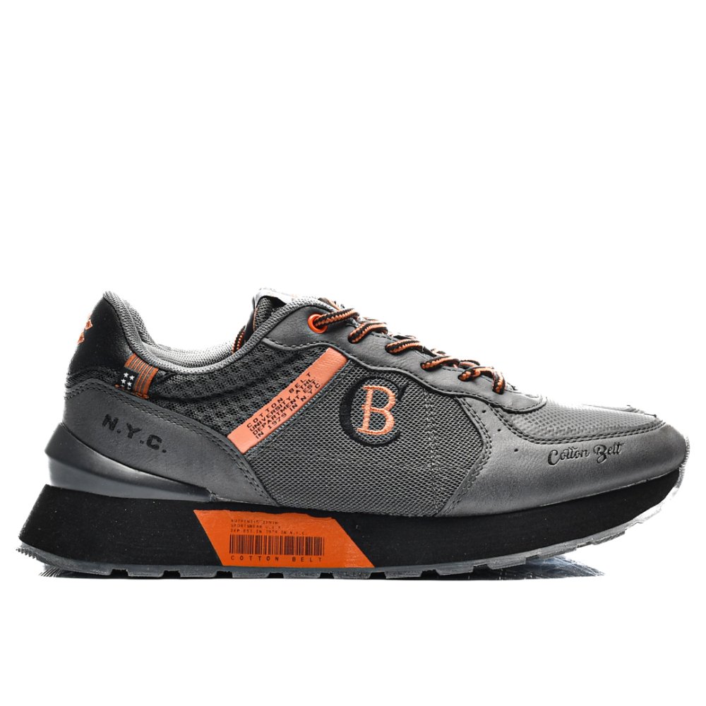 COTTON BELT, PANTOFI SPORT GREY CBM123500