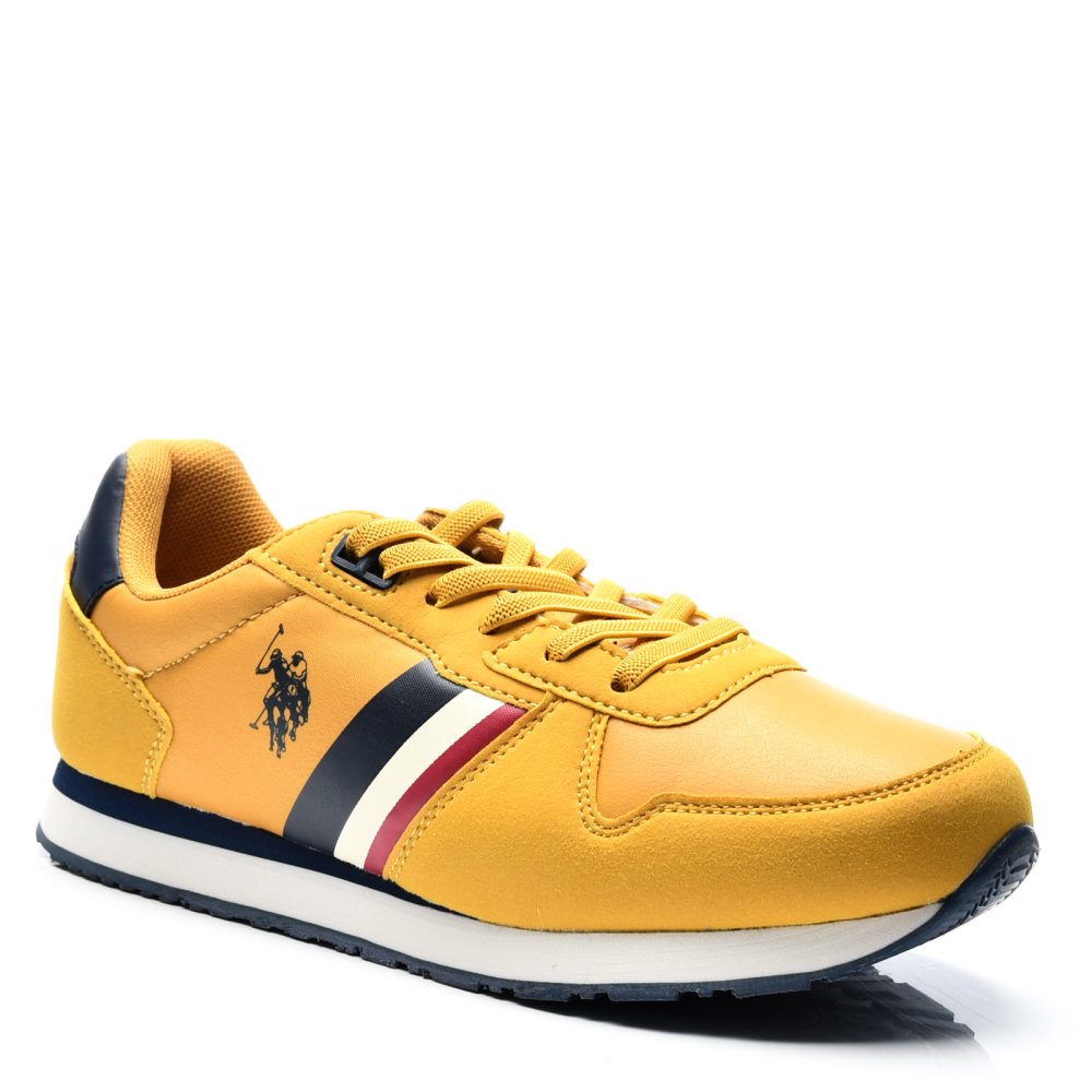 U.S. POLO ASSN, PANTOFI SPORT YELLOW NOBIK004