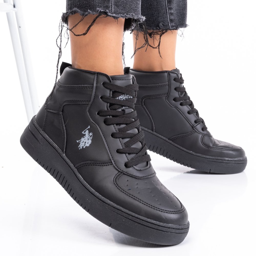 U.S. POLO ASSN, PANTOFI SPORT BLACK ARISTO-HI-1PR