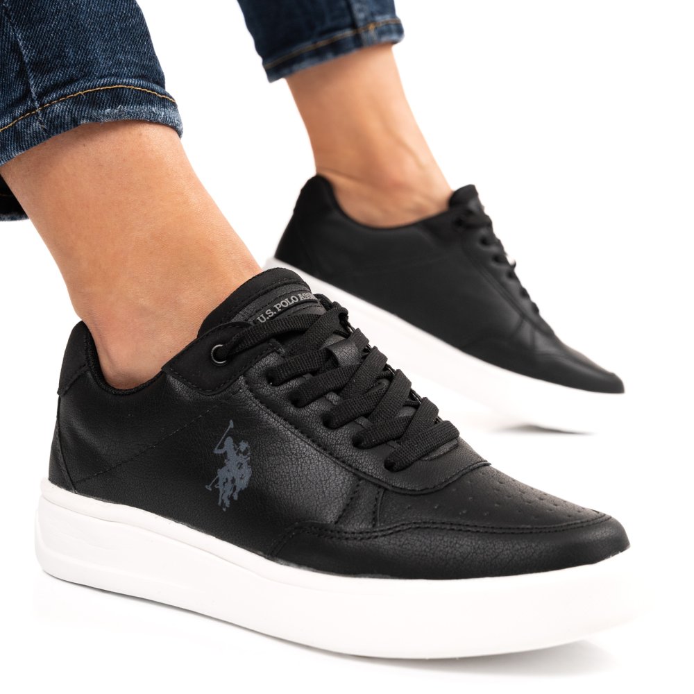 U.S. POLO ASSN, PANTOFI SPORT BLACK ELTA