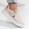 U.S. POLO ASSN, PANTOFI SPORT BEIGE ELTA