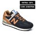 New balance, pantofi sport brown ml574gf2