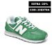 New balance, pantofi sport green ml574pg2