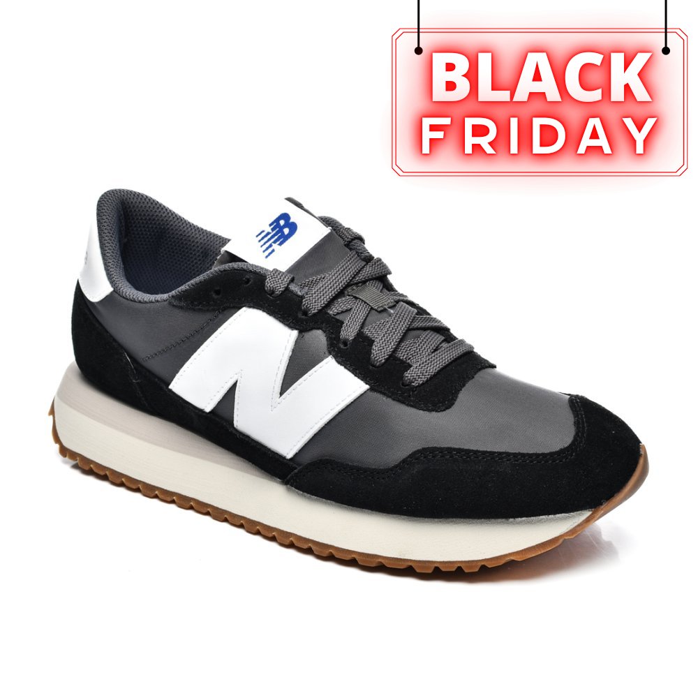 NEW BALANCE, PANTOFI SPORT BLACK MS237GA