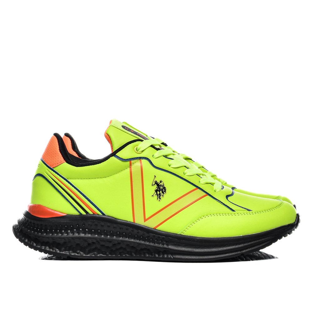 U.S. POLO ASSN, PANTOFI SPORT GREEN LIME KALEB001