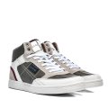 GAS, PANTOFI SPORT INALTI WHITE BEIGE GAM124160