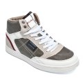 GAS, PANTOFI SPORT INALTI WHITE BEIGE GAM124160