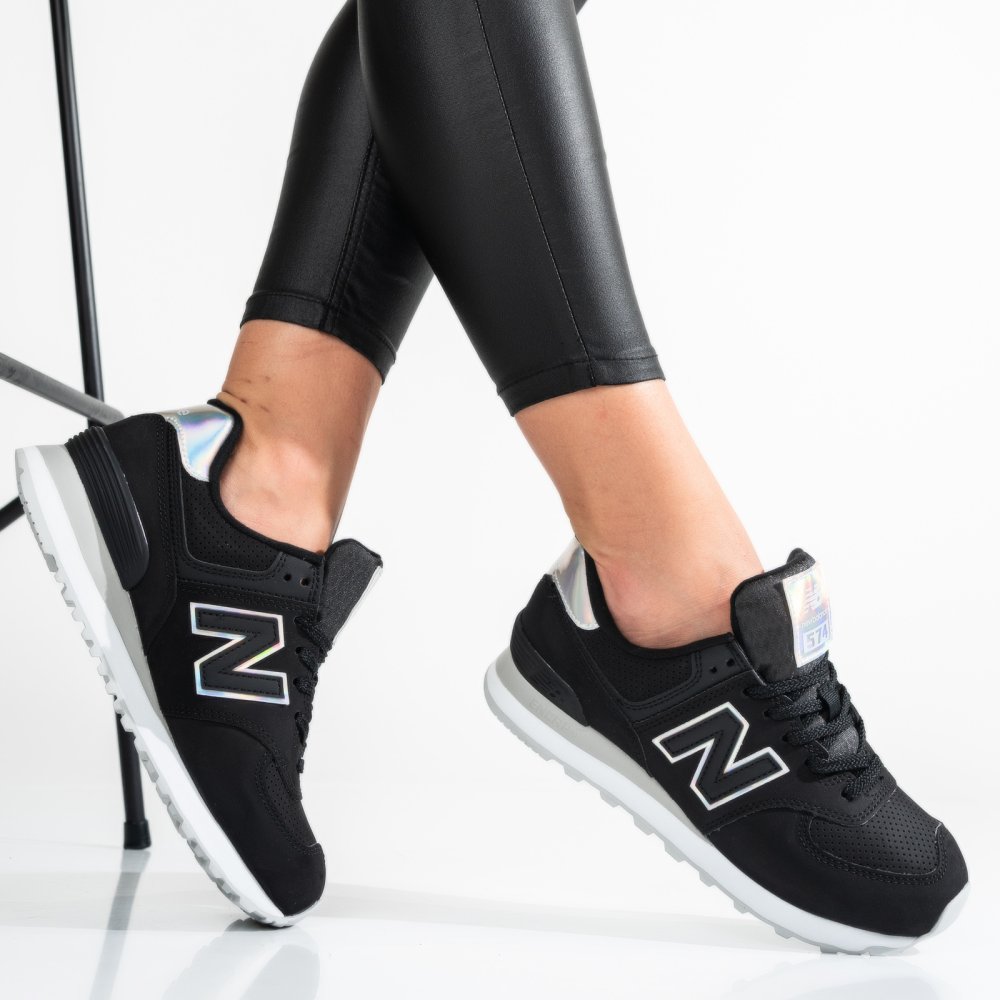 NEW BALANCE, PANTOFI SPORT BLACK WL574HO2