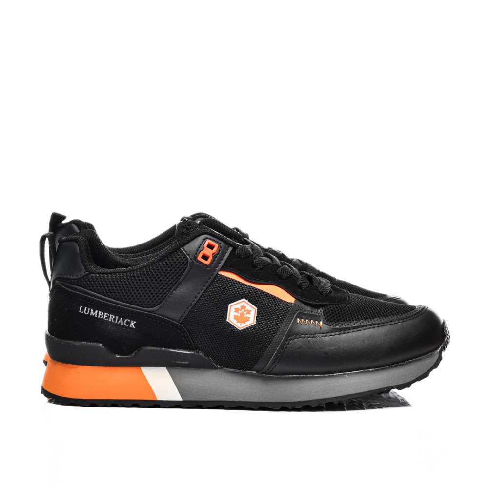 LUMBERJACK, PANTOFI SPORT BLACK PURGE