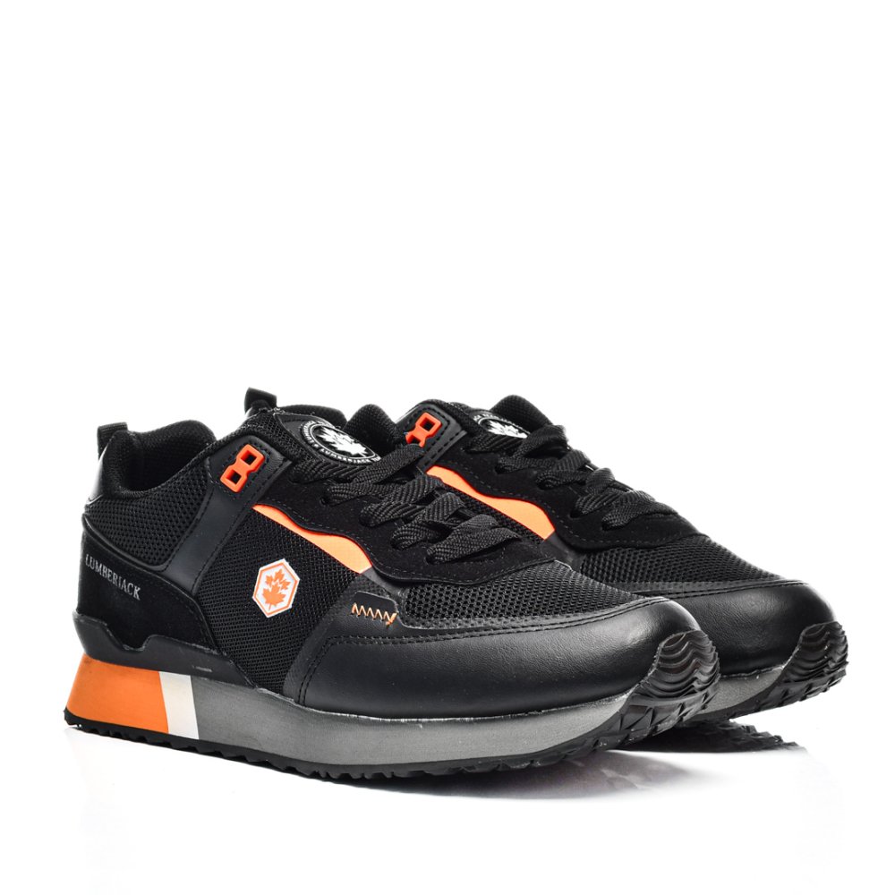 LUMBERJACK, PANTOFI SPORT BLACK PURGE