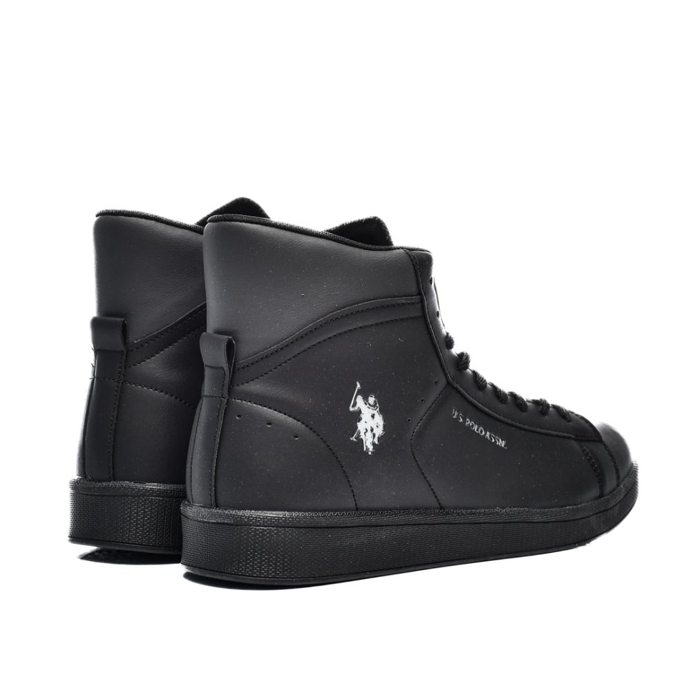 U.S. POLO ASSN, PANTOFI SPORT INALTI BLACK TIBET