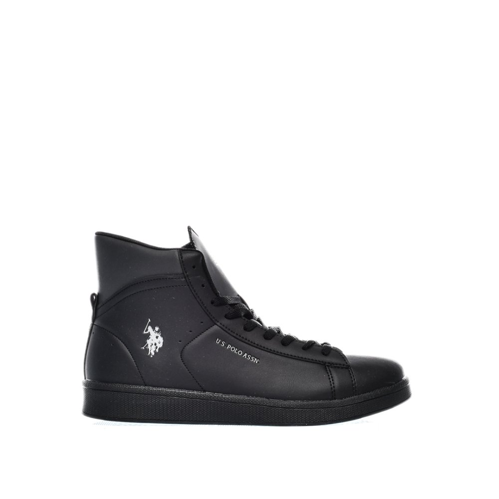 U.S. POLO ASSN, PANTOFI SPORT INALTI BLACK TIBET