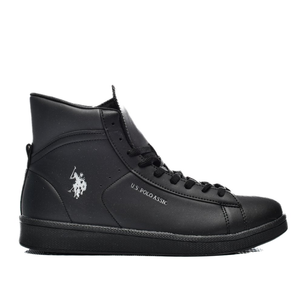 U.S. POLO ASSN, PANTOFI SPORT INALTI BLACK TIBET